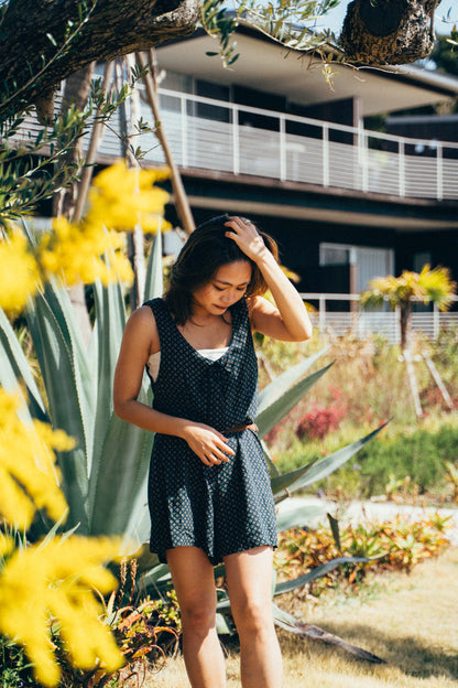 Paris Sport Club Green Patterned rompers