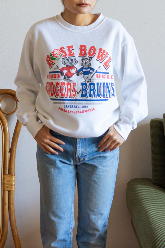 90s White Rose Bowl Game Sweat shirts