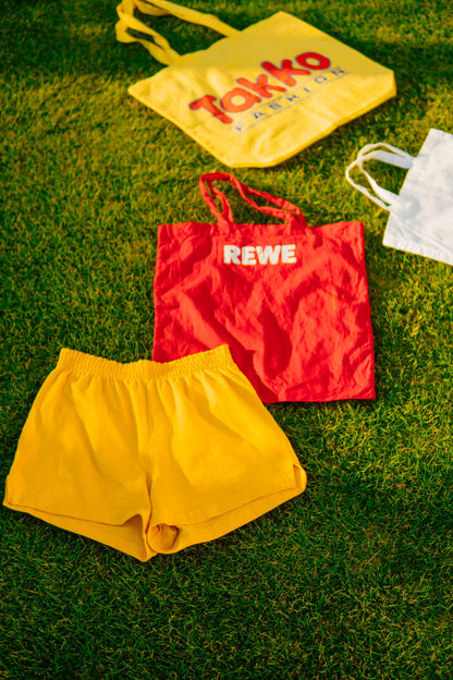 SOFFEE Yellow Sweat Short Pants