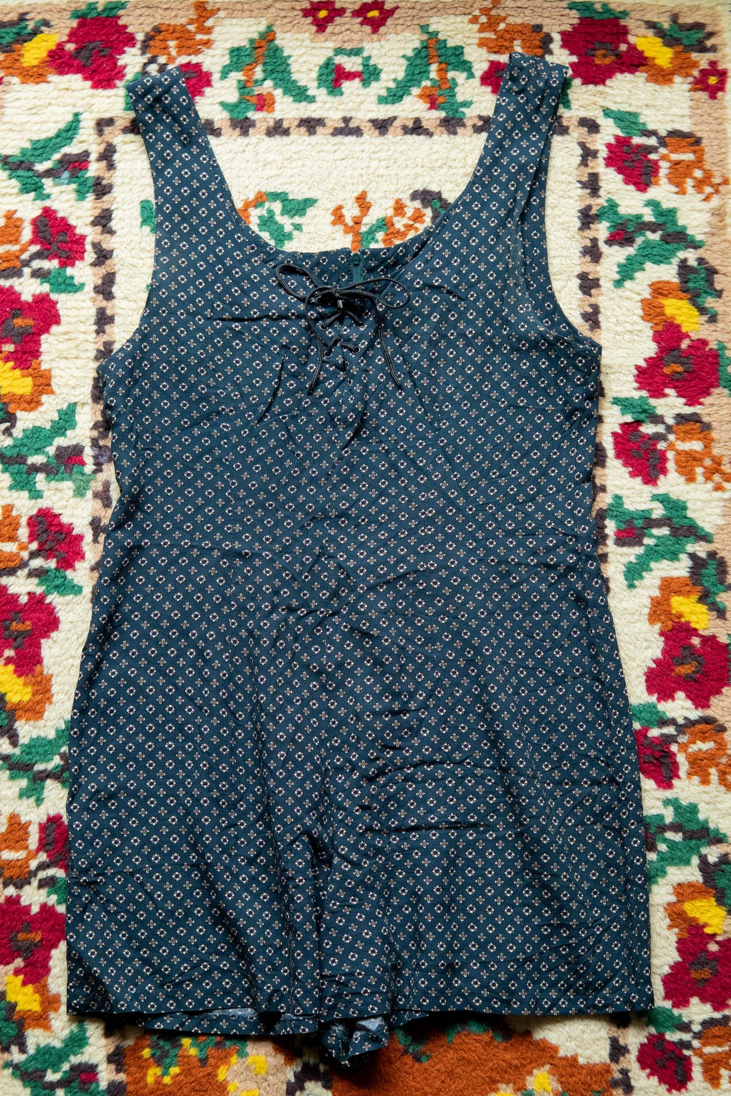 Paris Sport Club Green Patterned rompers