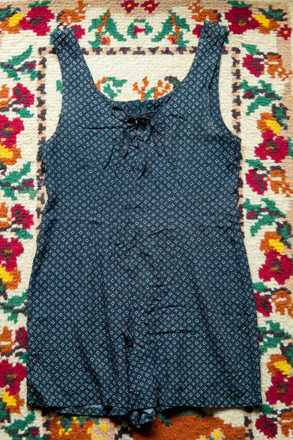 Paris Sport Club Green Patterned rompers