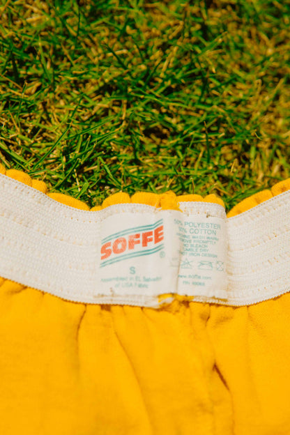 SOFFEE Yellow Sweat Short Pants