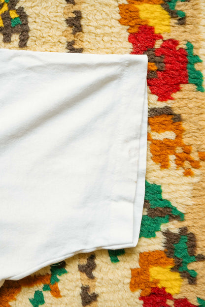 90s  White "SANS FRONTIERE" T-Shirts