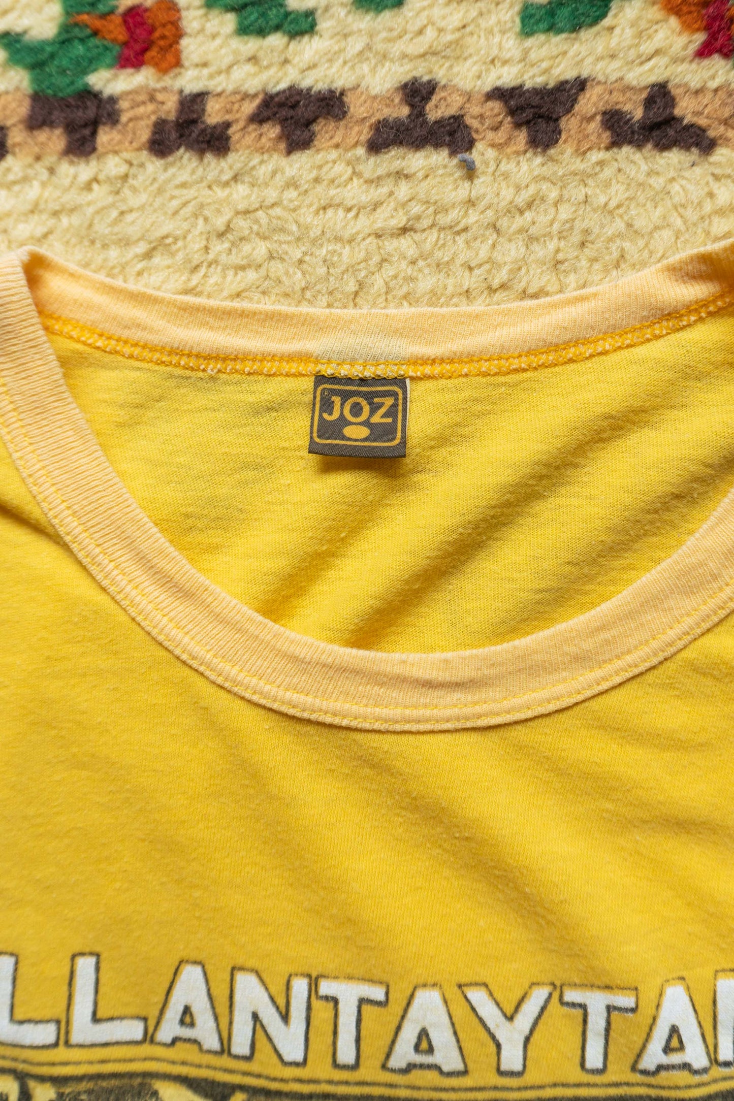 Yellow Pelu Ollantaytambo Graphic T-Shirts