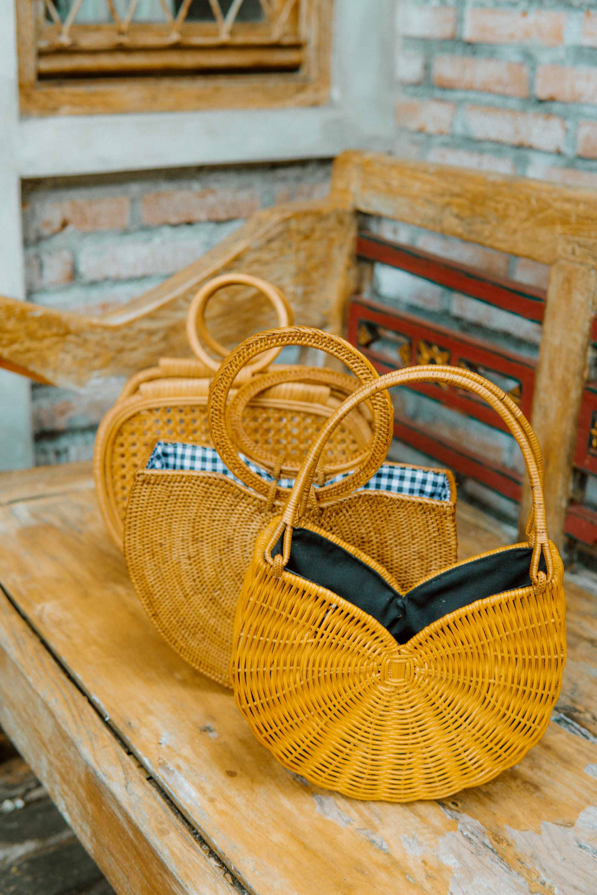 Rattan handcraft Bag – Mellows