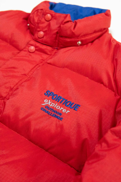 SPORTIQUE explorer Red Down Jacket