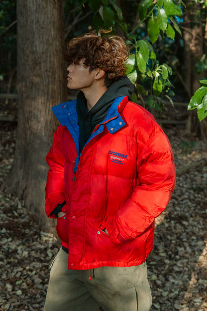 SPORTIQUE explorer Red Down Jacket