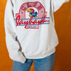 90s SCREEN STARS KU White Sweat shirt