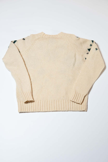 IZOD White Nordic Knit Sweater