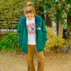90s SCREEN STARS KU White Sweat shirt
