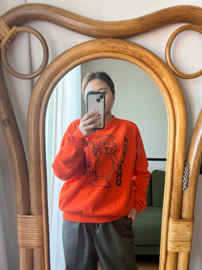 Orange Tiger Sweat Shirts