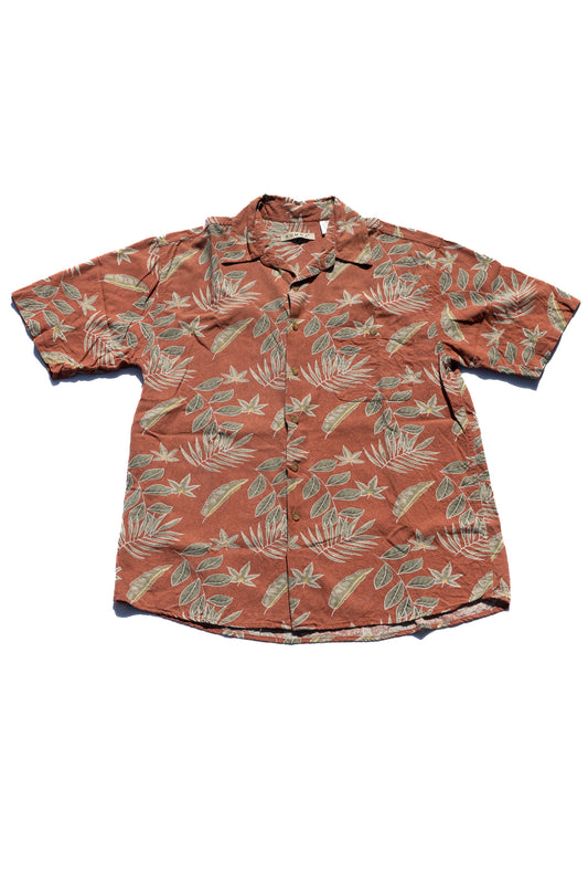 Botanical Pattern Aloha Shirts