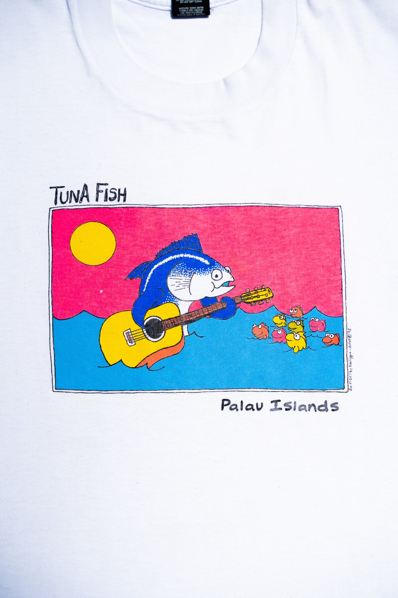 "TUNA FISH" Palau Island Souvenir T-shirt