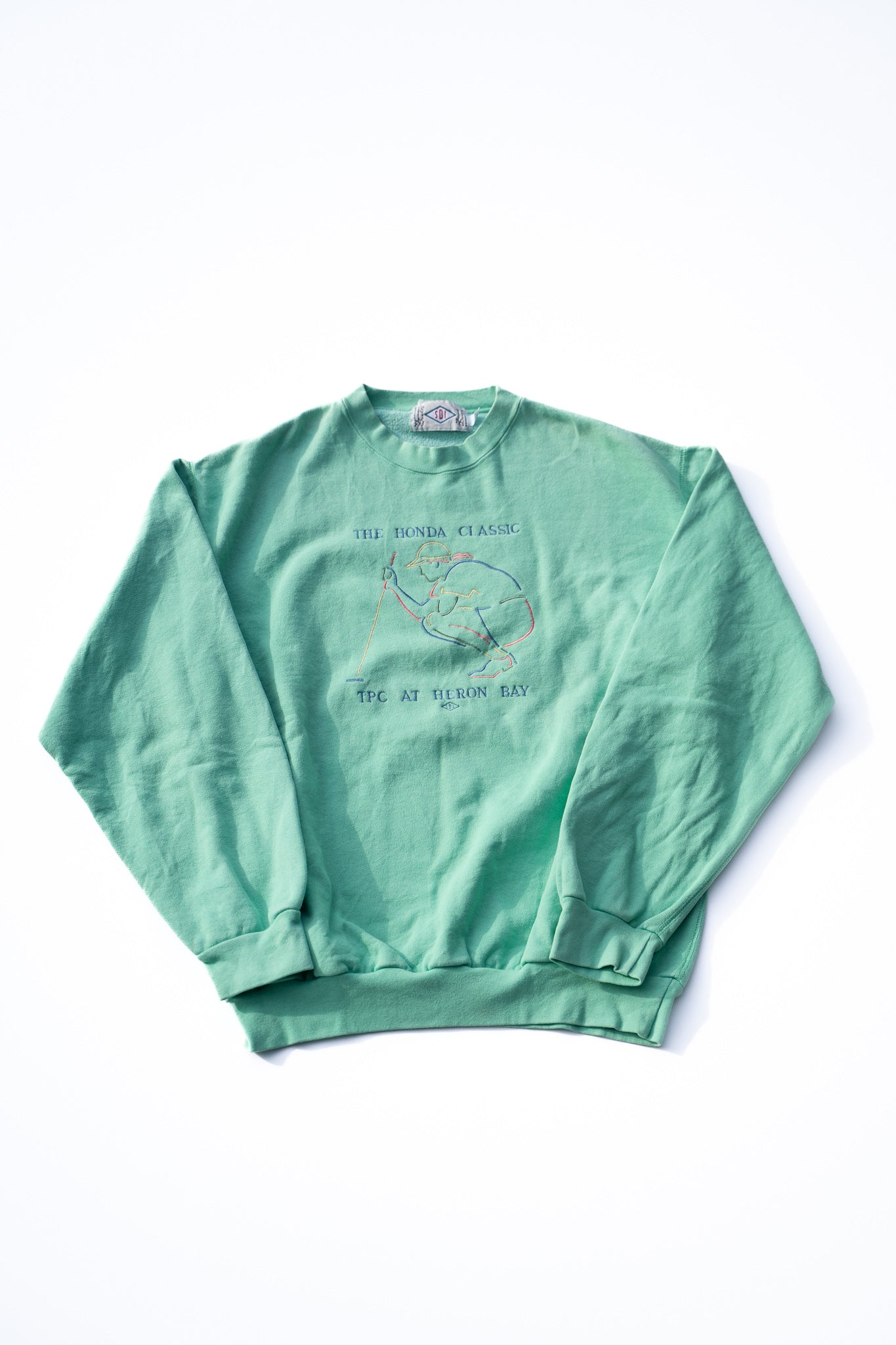 Pastel Green Logo Sweatshirt