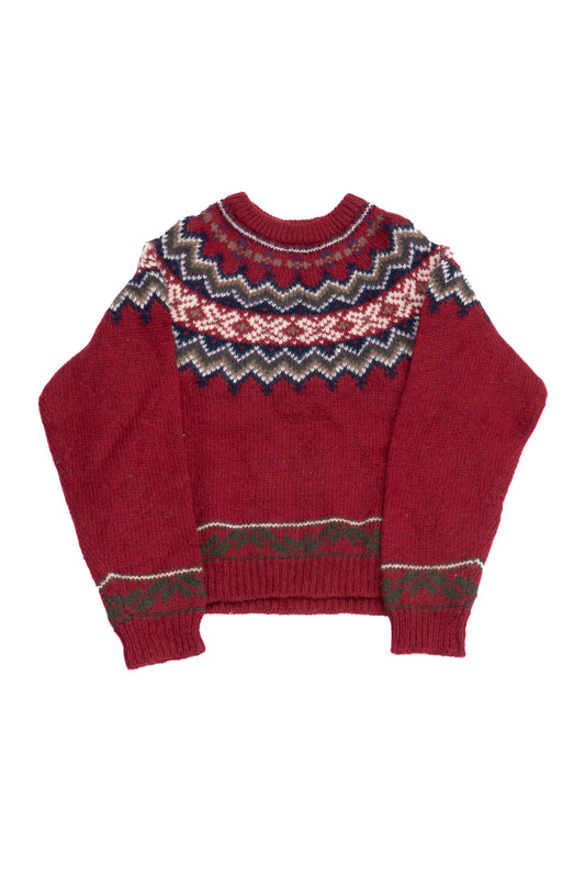 Woolrich Nordic Red Sweater