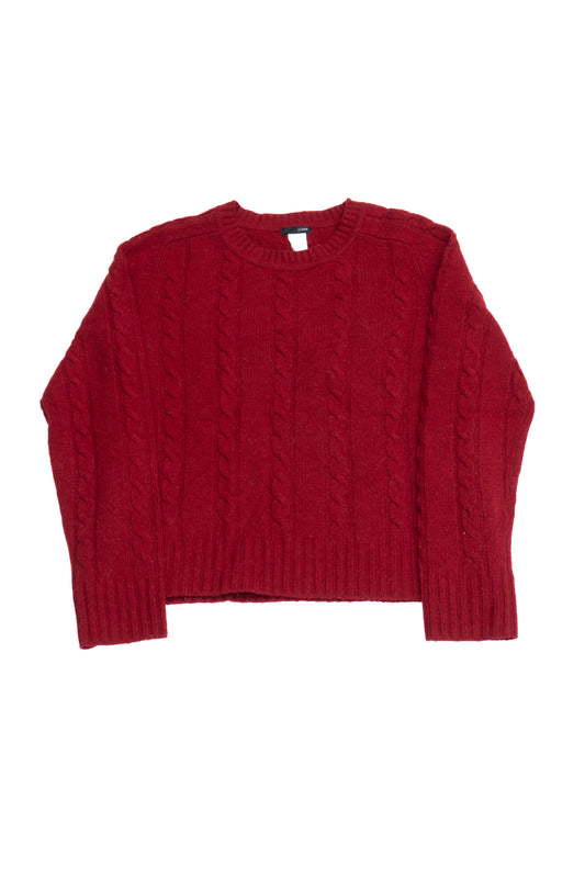 J.Crew Wine Red Sweater